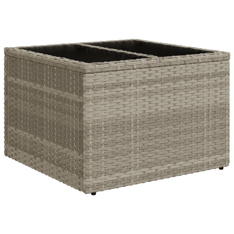 Casa si Gradina - Gradina si terasa - Mobilier exterior - Seturi mobila gradina - Set canapele de gradina cu perne, 7piese gri deschis poliratan - Infinity.ro