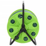 Casa si Gradina - Gradinarit si plante - Instalatii si accesorii pentru irigatii - Furtunuri de gradina si accesorii - Tambur pentru furtun autonom, verde, cu furtun PVC de 30 m, volum 50 m - Infinity.ro