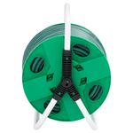 Casa si Gradina - Gradinarit si plante - Instalatii si accesorii pentru irigatii - Furtunuri de gradina si accesorii - Tambur pentru furtun autonom, verde, cu furtun PVC de 30 m, volum 45 m - Infinity.ro