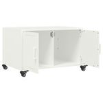 Casa si Gradina - Mobilier - Mese si birouri - Masute de cafea - Masuta de cafea, alb, 68x50x43,5 cm, otel laminat la rece - Infinity.ro