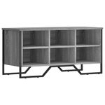 Casa si Gradina - Mobilier - Organizare si depozitare - Organizator incaltaminte - Pantofar, gri sonoma, 90x38x45,5 cm, lemn prelucrat - Infinity.ro