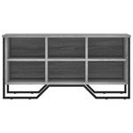 Casa si Gradina - Mobilier - Organizare si depozitare - Organizator incaltaminte - Pantofar, gri sonoma, 90x38x45,5 cm, lemn prelucrat - Infinity.ro