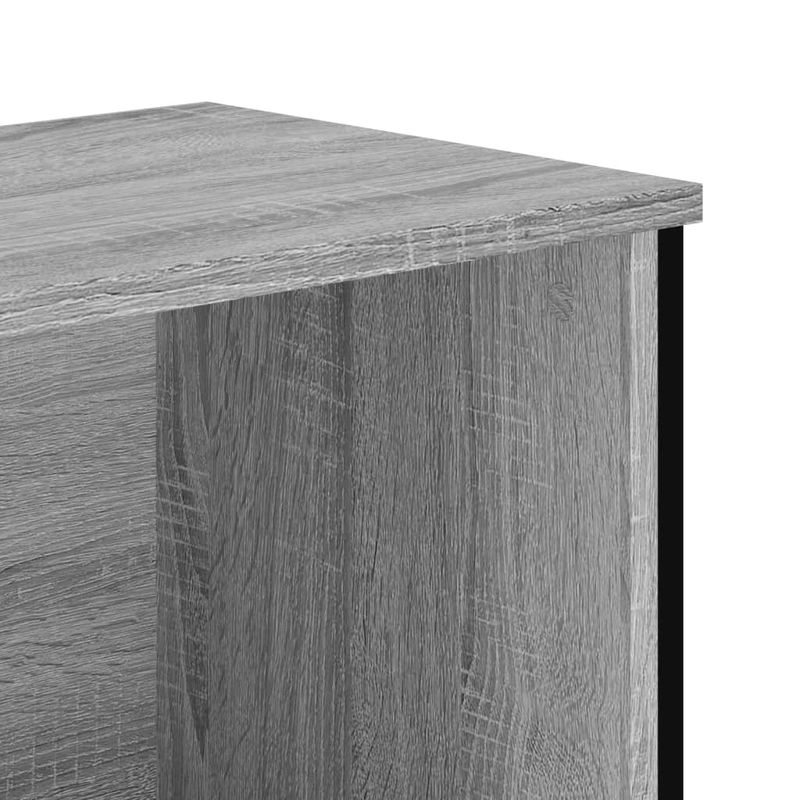 Casa si Gradina - Mobilier - Organizare si depozitare - Organizator incaltaminte - Pantofar, gri sonoma, 90x38x45,5 cm, lemn prelucrat - Infinity.ro