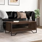 Casa si Gradina - Mobilier - Mese si birouri - Masute de cafea - Masuta de cafea, stejar maro, 100x51x40 cm, lemn prelucrat - Infinity.ro