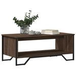 Casa si Gradina - Mobilier - Mese si birouri - Masute de cafea - Masuta de cafea, stejar maro, 100x51x40 cm, lemn prelucrat - Infinity.ro