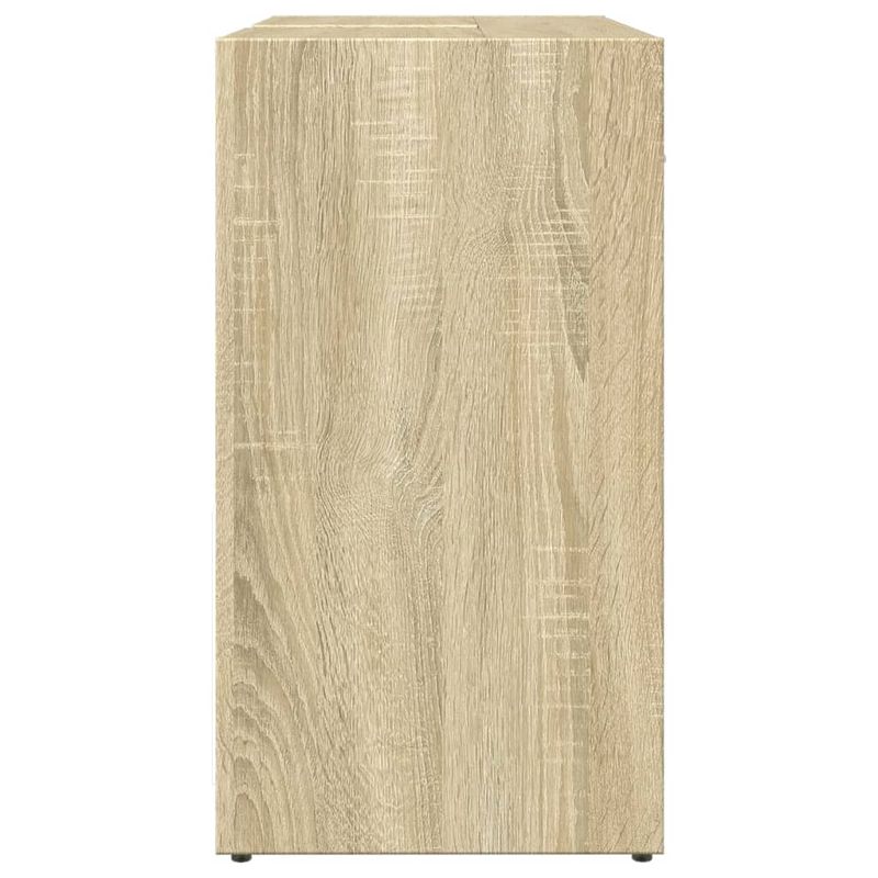 Casa si Gradina - Mobilier - Mobilier baie - Comode baie - Dulap chiuveta baie, stejar sonoma, 60x33x60 cm, lemn prelucrat - Infinity.ro