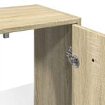 Casa si Gradina - Mobilier - Mobilier baie - Comode baie - Dulap chiuveta baie, stejar sonoma, 60x33x60 cm, lemn prelucrat - Infinity.ro