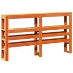 Casa si Gradina - Mobilier - Paturi si accesorii - Paturi - Cadru de pat fara saltea, maro ceruit 150x200 cm lemn masiv pin - Infinity.ro