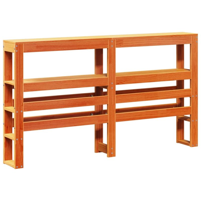 Casa si Gradina - Mobilier - Paturi si accesorii - Paturi - Cadru de pat fara saltea, maro ceruit 150x200 cm lemn masiv pin - Infinity.ro
