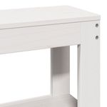 Casa si Gradina - Mobilier - Paturi si accesorii - Paturi - Cadru de pat fara saltea, alb, 120x200 cm, lemn masiv pin - Infinity.ro