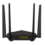 PC, gaming si accesorii - Retelistica - Wireless - Routere Wireless - Router Tenda AC6 1200 Mgb/s , Gaming si UHD streaming , 4 antene 5G , wireless puternic  , dual-band, negru - Infinity.ro