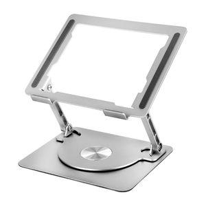 Suport laptop Smarto D087L ergonomic, portabil, reglabil, cu baza rotativa 360°, universal
