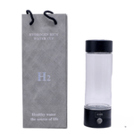 Casa si Gradina - Bucatarie si vesela - Cani si pahare - Sticle - Sticla Generatoare de Apa Hidrogenata, Ionizata si Plasmatica - 420 ml, ARVADA,  Alimentare USB, LED, Filtru inclus - Infinity.ro