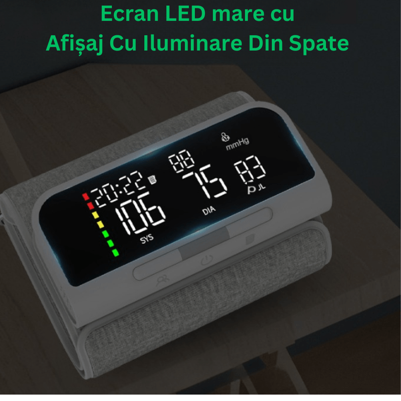 Ingrijire personala si Cosmetice - Sanatate si wellness - Aparate medicale - Tensiometre - Tensiometru de Brat Digital AOJ Medical 33A , Baterie Reincarcabila, Masurare Tensiune Sistolica/Diastolica - Infinity.ro