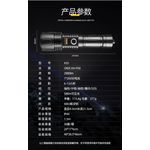 Casa si Gradina - Corpuri si surse de iluminat - Iluminat exterior - Lanterne - Lanterna LED Asafee LT-P0006 Ultra-Bright, 20w din aluminiu, sursa XHP50/70/WHITE LASER , profesionala, - Infinity.ro