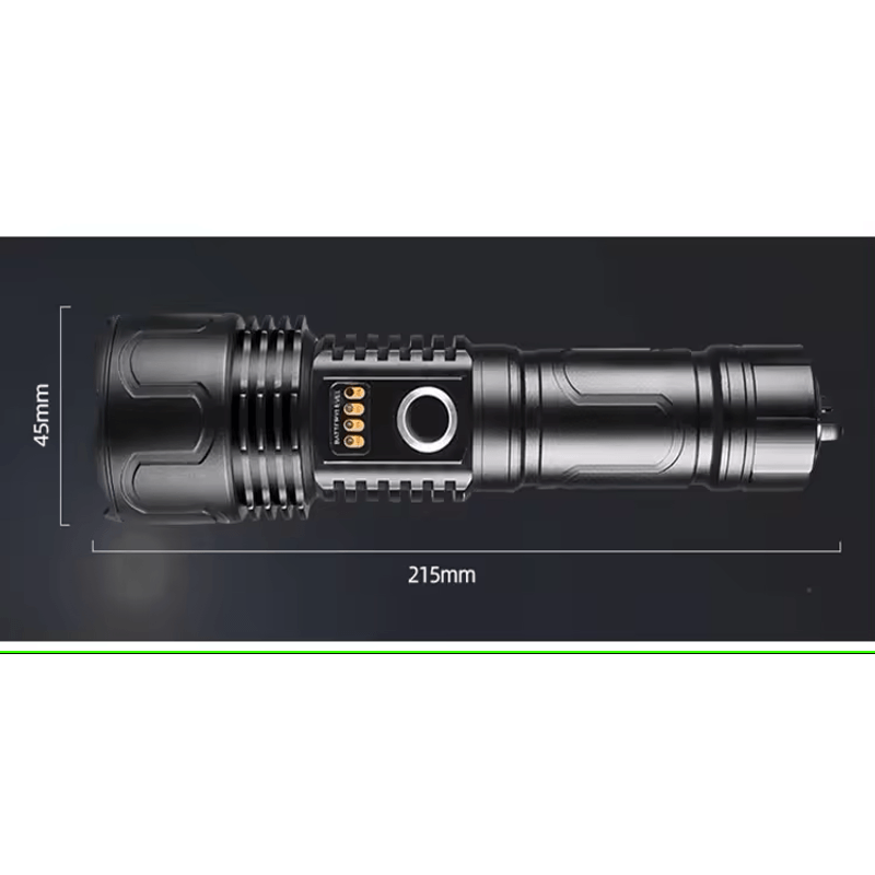 Casa si Gradina - Corpuri si surse de iluminat - Iluminat exterior - Lanterne - Lanterna LED Asafee LT-P0006 Ultra-Bright, 20w din aluminiu, sursa XHP50/70/WHITE LASER , profesionala, - Infinity.ro