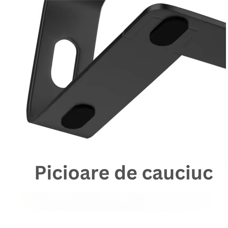 Laptop, Telefoane si Tablete - Laptopuri si accesorii - Accesorii Laptop - Standuri/Coolere notebook - Stand laptop Smarto C8D, fabricat din aluminiu, portabil ergonomic - Infinity.ro