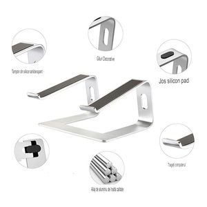 Stand laptop Smarto C8D, fabricat din aluminiu, portabil ergonomic