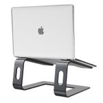 Laptop, Telefoane si Tablete - Laptopuri si accesorii - Accesorii Laptop - Standuri/Coolere notebook - Stand laptop Smarto C8D, fabricat din aluminiu, portabil ergonomic - Infinity.ro