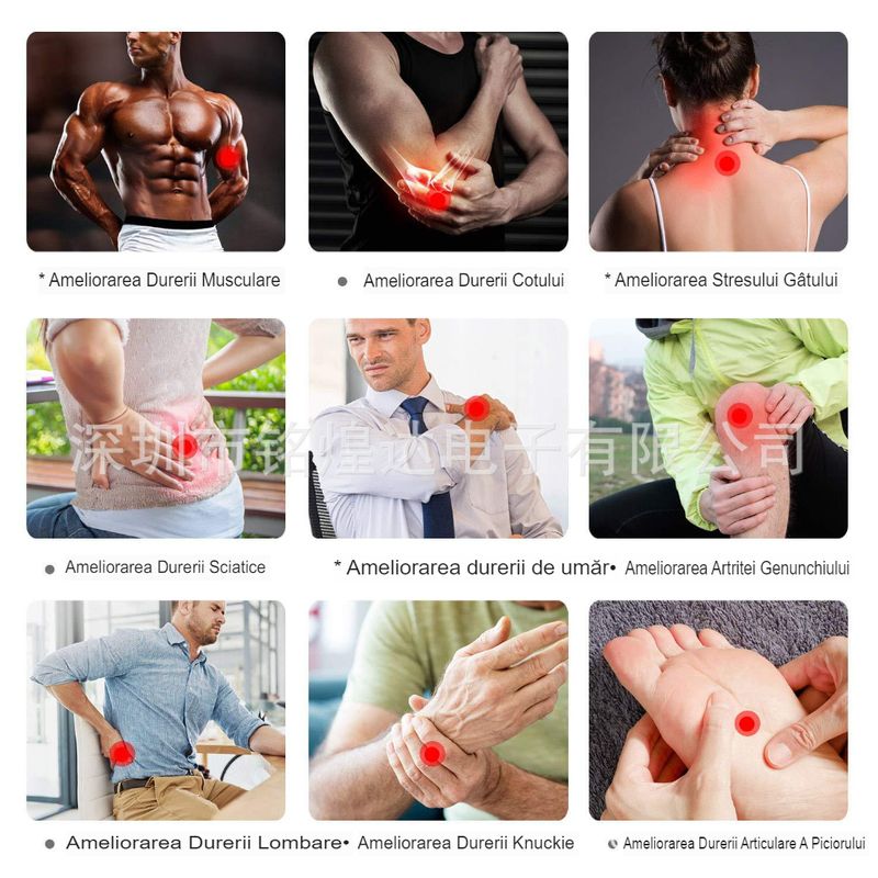 Ingrijire personala si Cosmetice - Sanatate si wellness - Articole wellness - Aparate si dispozitive de masaj - Aparat De Masaj Cu Electrostimulare/Fizioterapie MAYA MY-S044C-A , gri - Infinity.ro