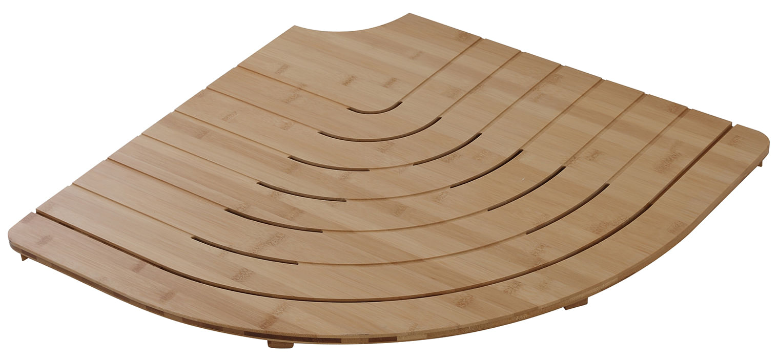 Gratar cadita dus semirotunda, Feridras, bambus R60cm