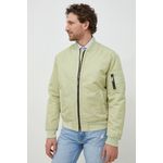 Fashion, accesorii si bijuterii - Barbati - Imbracaminte - Jachete si geci barbati - Geaca bomber Calvin Klein K10K109907 Verde deschis  L INTL - Infinity.ro