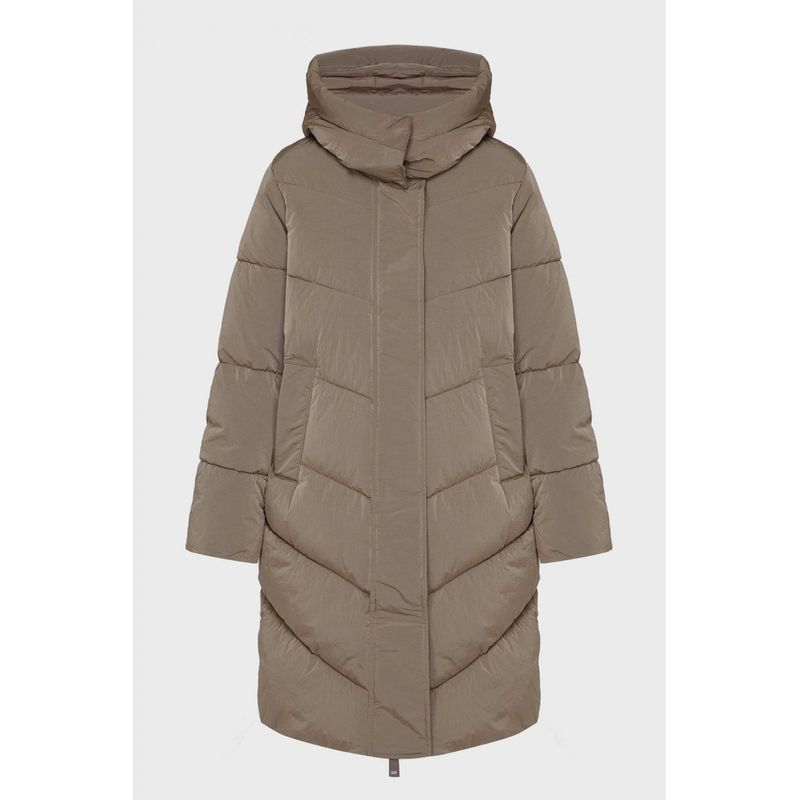 Fashion, accesorii si bijuterii - Femei - Imbracaminte femei - Jachete si geci femei - Geaca din puf Modern Calvin Klein K20K204690 XL INTL Maro - Infinity.ro