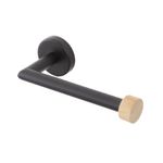 Casa si Gradina - Sanitare - Suporturi si accesorii baie - Accesorii baie - Suport hartie igienica, Feridras Haiti, negru - Infinity.ro