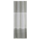 Casa si Gradina - Sanitare - Suporturi si accesorii baie - Accesorii baie - Perdea dus Feridras vinil, 240x200 cm, cu imprimeu bej - Infinity.ro