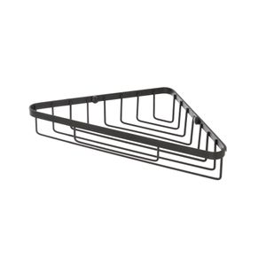 Etajera de colt cu 1 raft Feridras, Chic , Negru