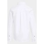 Fashion, accesorii si bijuterii - Copii - Imbracaminte copii - Bluze si camasi copii - Camasa copii Tommy Hilfiger KB0KB08516 128 CM Alb 8 ani - Infinity.ro