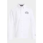 Fashion, accesorii si bijuterii - Copii - Imbracaminte copii - Bluze si camasi copii - Camasa copii Tommy Hilfiger KB0KB08516 128 CM Alb 8 ani - Infinity.ro