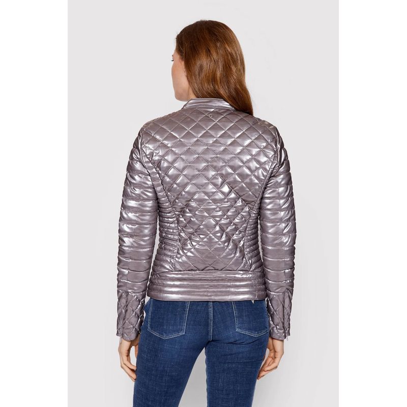 Fashion, accesorii si bijuterii - Femei - Imbracaminte femei - Jachete si geci femei - Geaca New Vona Guess  W2YL01 Gri  L INTL - Infinity.ro