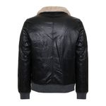 Fashion, accesorii si bijuterii - Barbati - Imbracaminte - Jachete si geci barbati - Geaca de Piele ecologica Alessandro Dell' Acqua AD6730PM M INTL Negru - Infinity.ro