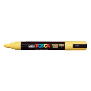 Marker Uni-ball PC-5M Posca 1,8-2,5 mm galben pai