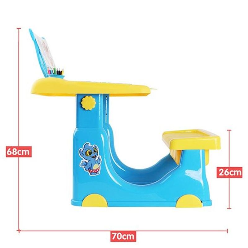 Jucarii, Copii si Bebe - Jucarii si jocuri - Jucarii & jocuri educative - Jocuri si jucarii educative - Masuta pupitru copii pentru desen Tommy - Infinity.ro