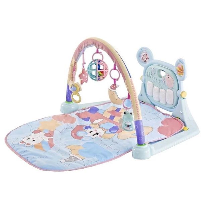 Jucarii, Copii si Bebe - Jucarii si jocuri - Jucarii bebelusi - Jucarii interactive bebelusi - Salteluta de joaca cu suport pentru telefon Enjoy Baby Boy-1606A - Infinity.ro