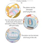 Jucarii, Copii si Bebe - Jucarii si jocuri - Jucarii bebelusi - Jucarii interactive bebelusi - Salteluta de joaca cu suport pentru telefon Enjoy Baby Girl-1606B - Infinity.ro