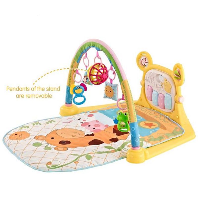 Jucarii, Copii si Bebe - Jucarii si jocuri - Jucarii bebelusi - Jucarii interactive bebelusi - Salteluta de joaca cu suport pentru telefon Enjoy Baby Girl-1606B - Infinity.ro