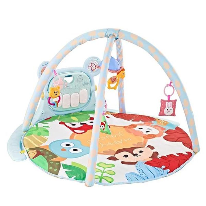 Jucarii, Copii si Bebe - Jucarii si jocuri - Jucarii bebelusi - Jucarii interactive bebelusi - Salteluta de joaca cu suport pentru telefon Happy Kitty-1607B - Infinity.ro