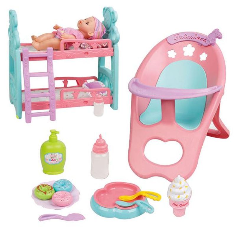 Jucarii, Copii si Bebe - Jucarii si jocuri - Papusi si accesorii - Papusi - Set de joaca cu papusa,2 in 1 Tutu Love/8295 - Infinity.ro