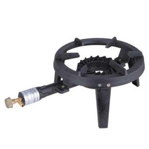 Pachet - Arzator rotund din fonta + 2M Furtun butelie + 2 x Colier furtun + 1 x Ceas butelie