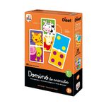 Jucarii, Copii si Bebe - Jucarii si jocuri - Jocuri si puzzle - Jocuri de societate - Domino pentru Copii cu Animale, 28 de piese reversibile, +3ani - Infinity.ro