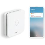 Casa si Gradina - Electrice - Smart Home - Centrale si module smart home - Detector Inteligent de Monoxid de Carbon Netatmo, NCO-IT, Wi-Fi, 85 db de alarma, certificari En 50291, Alb - Infinity.ro