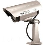 Casa si Gradina - Electrice - Smart Home - Camere de supraveghere - Camera Falsa de Supraveghere cu LED IR Rosu Grundig uz interior si exterior Gri - Infinity.ro