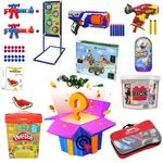 Market - Cadouri - Pachete si cosuri cadou - Mystery Box Beldeny, mix surpriza de jucarii distractive pentru copii +8 ani, baieti, M - Infinity.ro