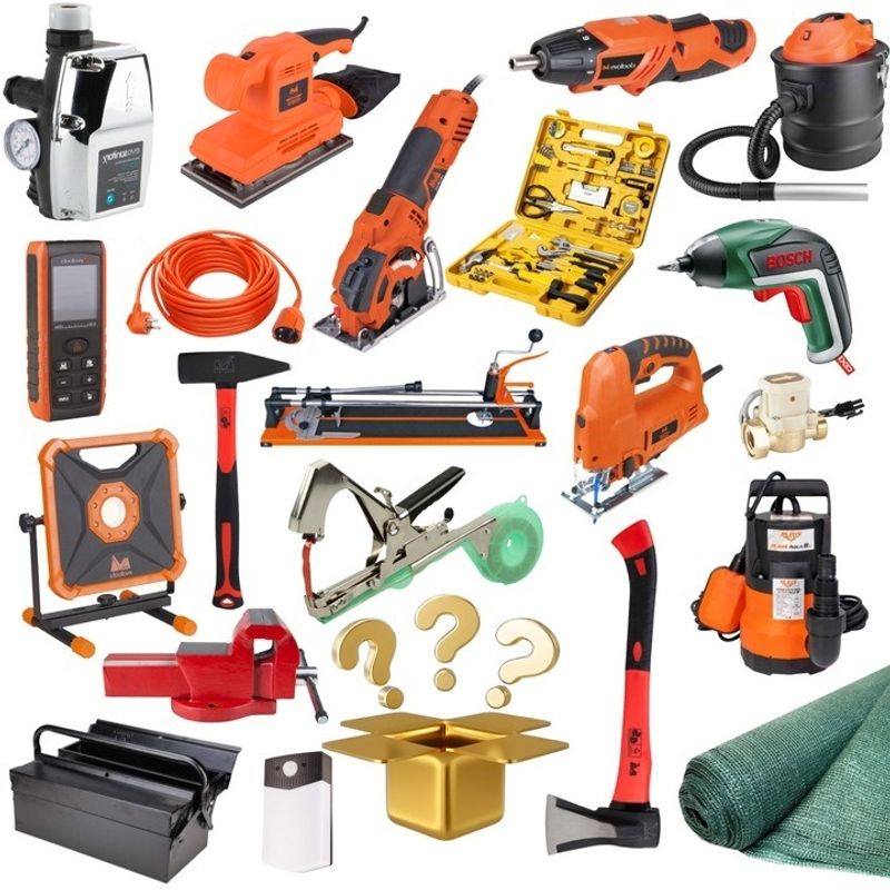 Market - Cadouri - Pachete si cosuri cadou - Mystery Box Beldeny, Mix Produse de Bricolaj, Varianta Gold - Infinity.ro