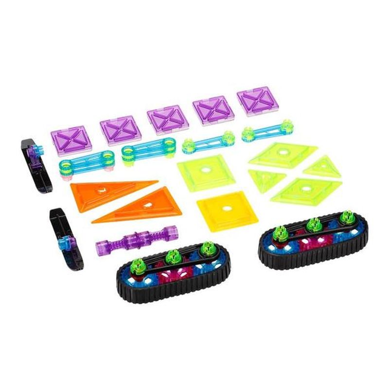 Jucarii, Copii si Bebe - Jucarii si jocuri - Seturi de constructie si cuburi - Seturi de constructie - Joc de constructie magnetic - 56 piese - Infinity.ro