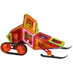 Jucarii, Copii si Bebe - Jucarii si jocuri - Seturi de constructie si cuburi - Seturi de constructie - Joc de constructie magnetic - 56 piese - Infinity.ro