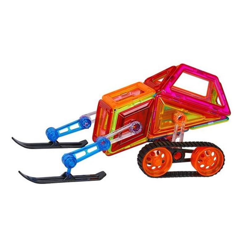 Jucarii, Copii si Bebe - Jucarii si jocuri - Seturi de constructie si cuburi - Seturi de constructie - Joc de constructie magnetic - 56 piese - Infinity.ro